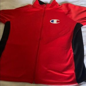 Red Champion Powertrain Jacket